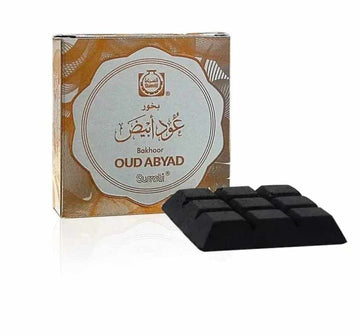 Oud Abiyad Bukhur 40g By Surrati