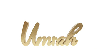Umrah Word - Gold