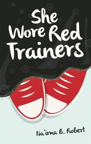 She wore red trainers