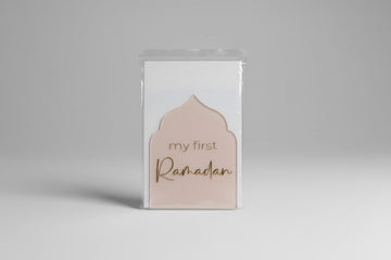 Baby Mehrab shaped "My First Ramadan"