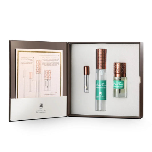 Al Khitam Musk Oil 12 ml + Spray 30 ml