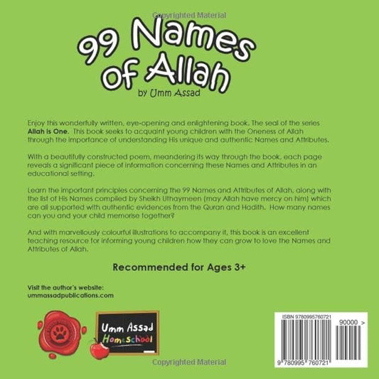 99 Names Of Allah By Umm Assad