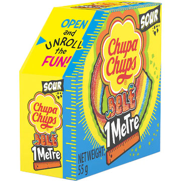 Chupa Chups Sour Belt 1 Metre 55g