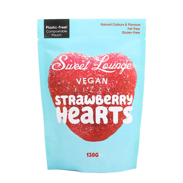 Plant Based Strawberry hearts - Sweet Lounge