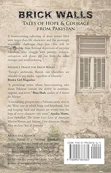 Brick Walls Tales Of Hope and Courage From Pakistan By Saadia Faruqi