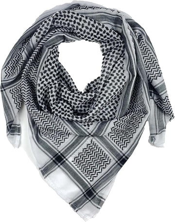 Keffiyeh - Black And White