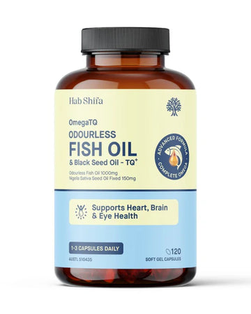 Hab Shifa OmegaTQ Fish Oil 120 Capsules