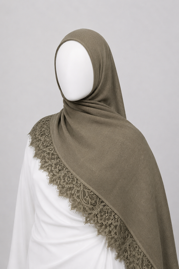 Modal With Lace Trim