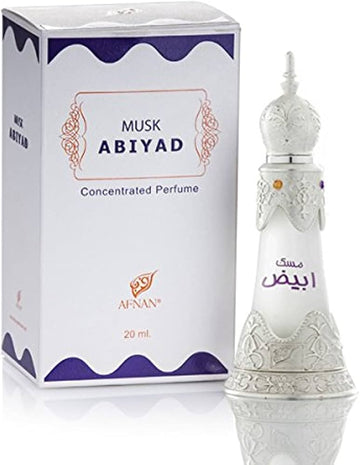 Musk Abiyad 20 ml by AFNAN