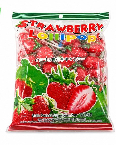 40 PCS Fruit Flavoured Lollipop Assorted
