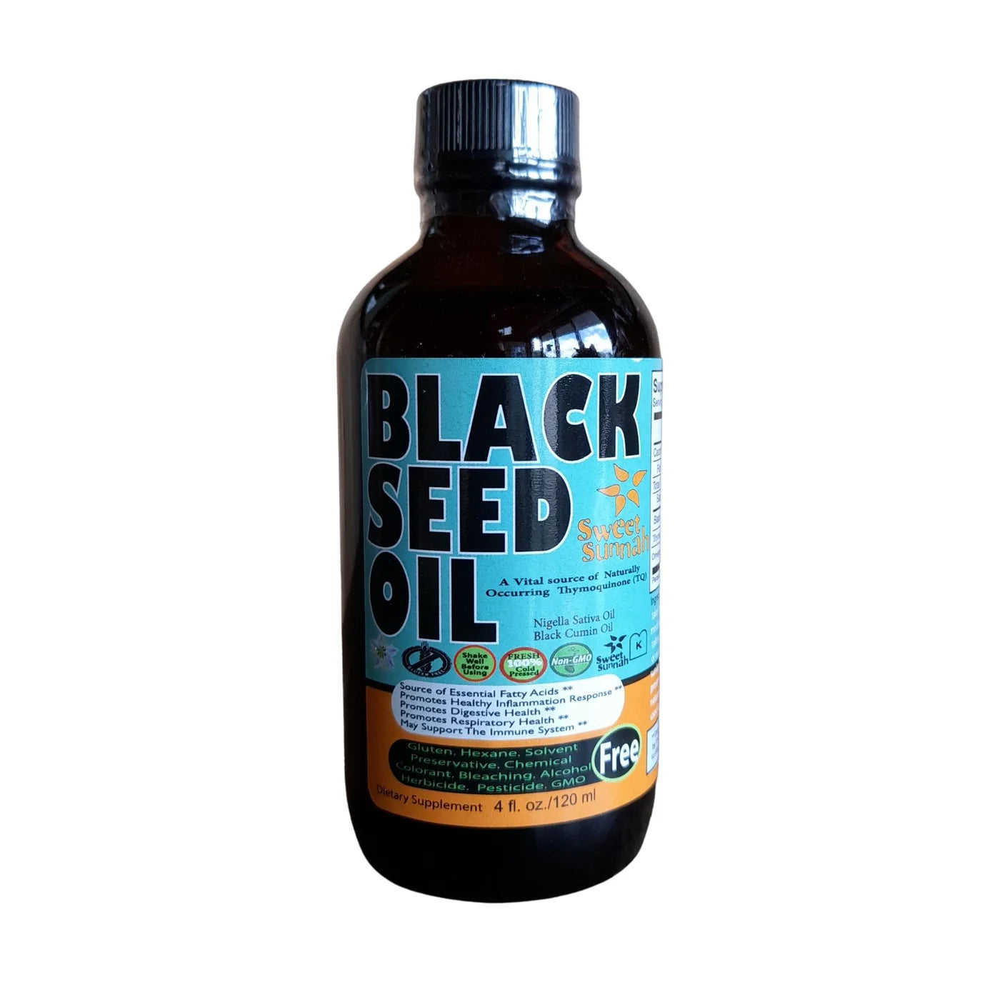 Black Seed Oil 120ml By Sweet Sunnah