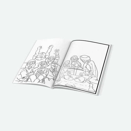 Childhood champions coloring book