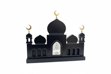 Serenity Crescent Masjid - Black And Gold