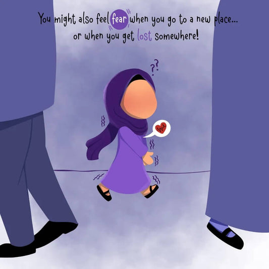 Fear - A little Muslims First Guide to emotions By Sara Dadabhoy
