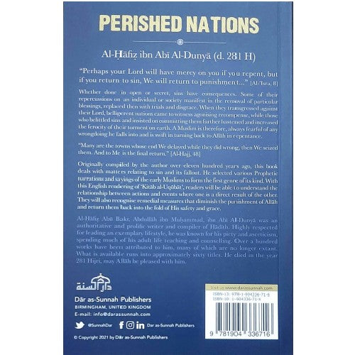 Perished Nations by Al Hafiz ibn Abi Al Dunya