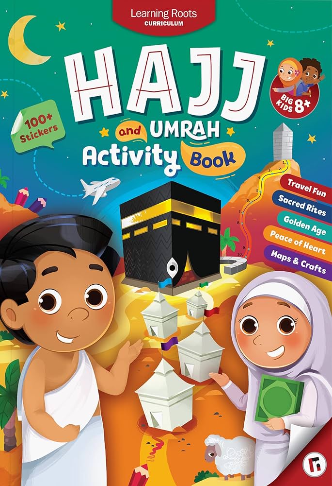 Hajj And Umrah Activity Book (Big Kids) By Learning Roots