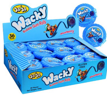 Wacky Bubble Gum Rolls (1 count)