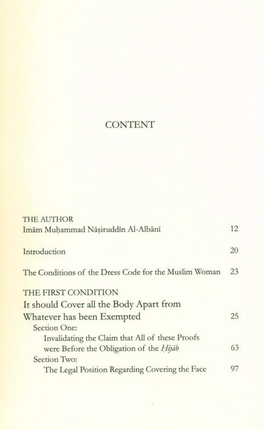 The Dress Code for Muslim Women