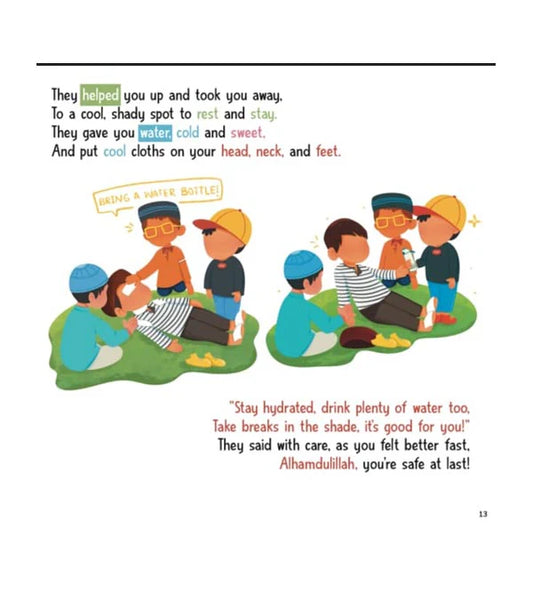 Learn, Help, Pray A little Muslims Guide to first Aid Skills By Dr Rameen Fatima