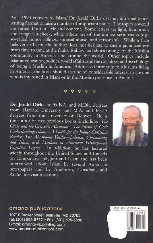 Letters to my elders in Islam Written by Jerald F. Dirks
