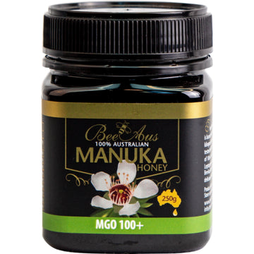 Manuka Honey 100+ MGO 250gms By Bee Aus