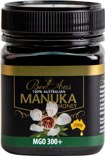 Manuka Honey 300+ MGO 250gms By Bee Aus