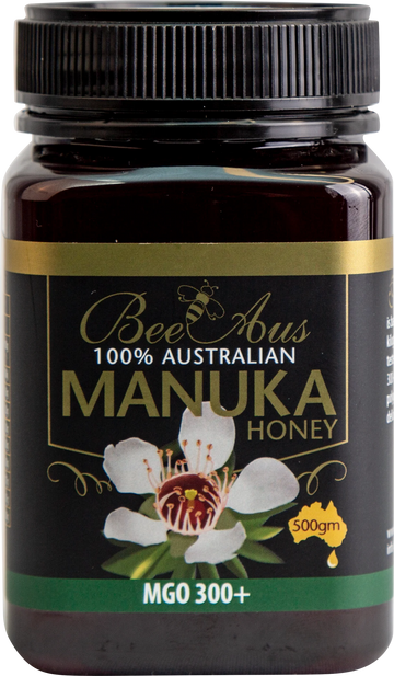 Manuka Honey 300+ MGO 500gms By Bee Aus