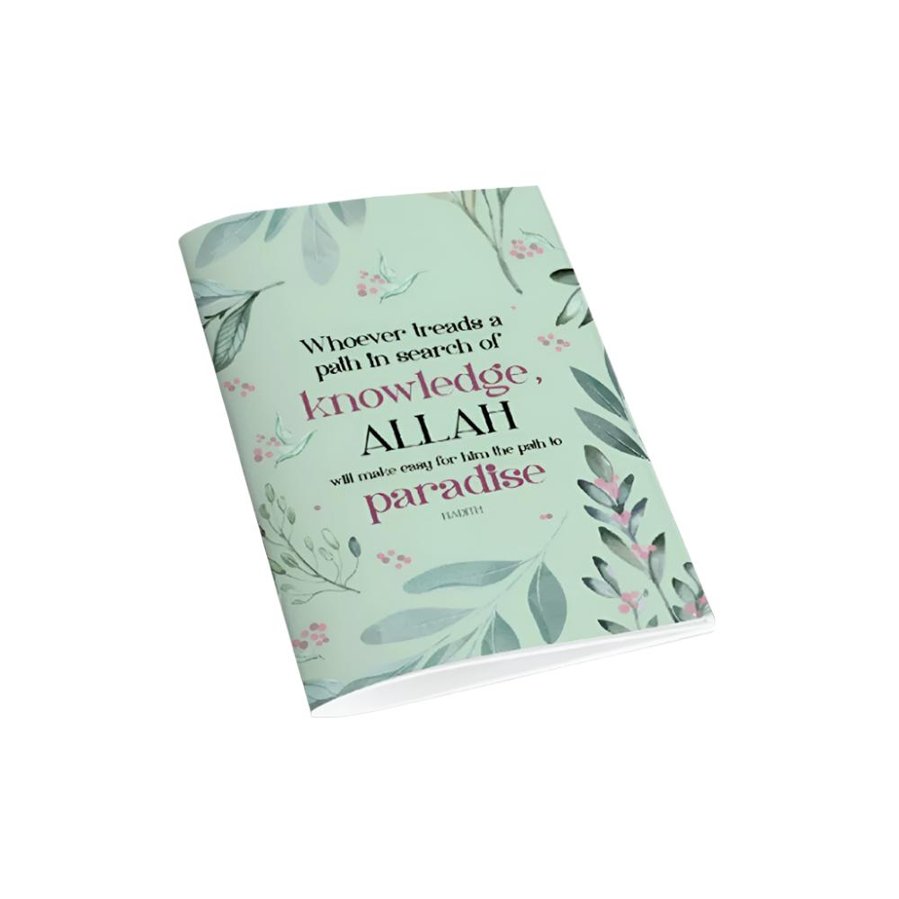 Islamic Notebook Path to Paradise