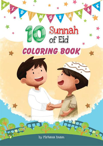 10 Sunnah of Eid coloring book