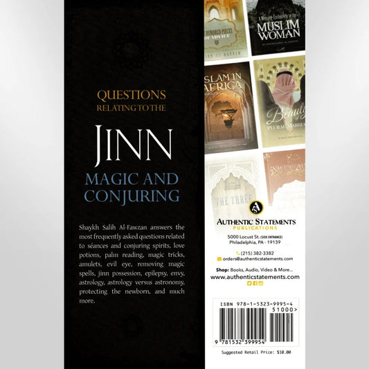 Questions Relating To The Jinn Magic And Conjuring By Shaykh Salih Al-Fawzan