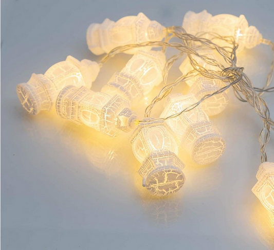 White Marble Lantern Lights