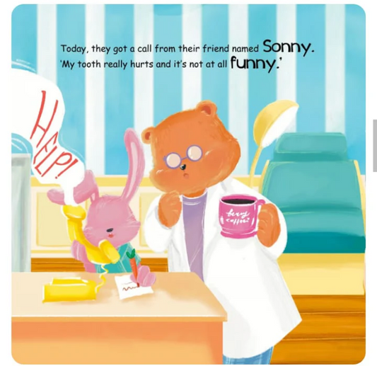 Doctor Bear And helpful bunny By Emma L. Halim & Mary Tucker