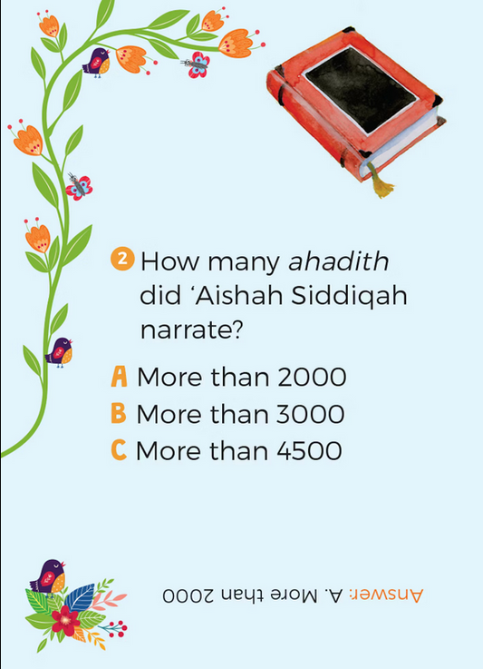 Hadith quiz cards