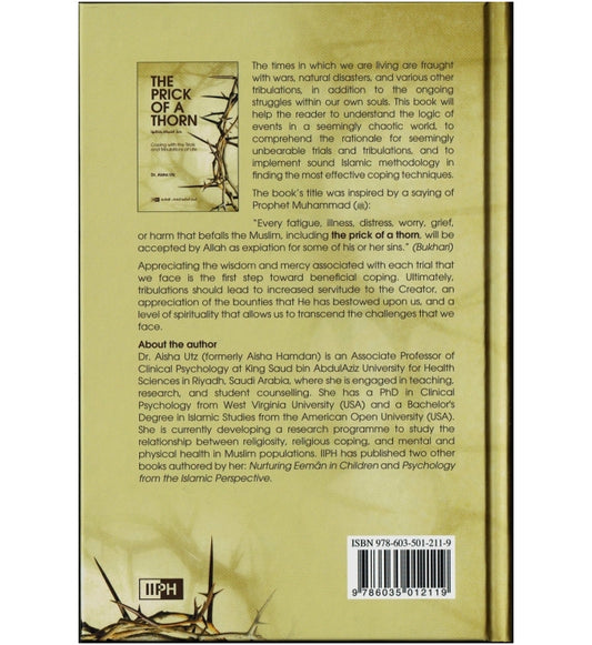 The Prick Of A Thorn By Dr Aisha Utz