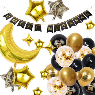 Umrah Mubarak Balloon Garland