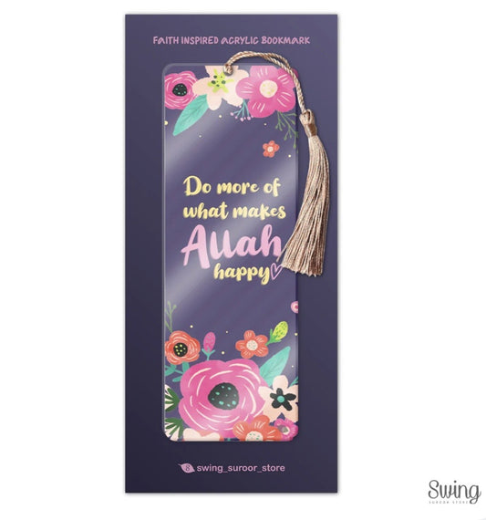 Islamic Acrylic Bookmark