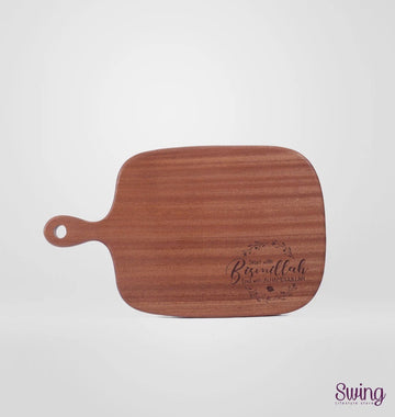 Serve & Chop! Engraved Wooden Board (Large)