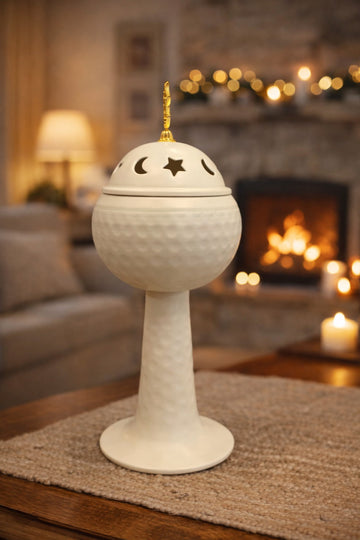 Metal Bukhur Burner with Moon