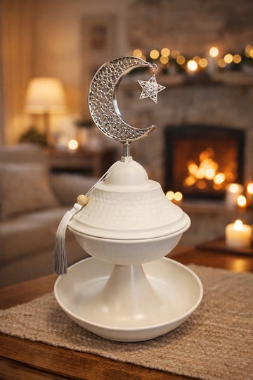 2 Tier Date Tray With LED Lights