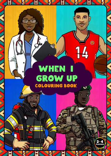 When i grow up Colouring book By George Green