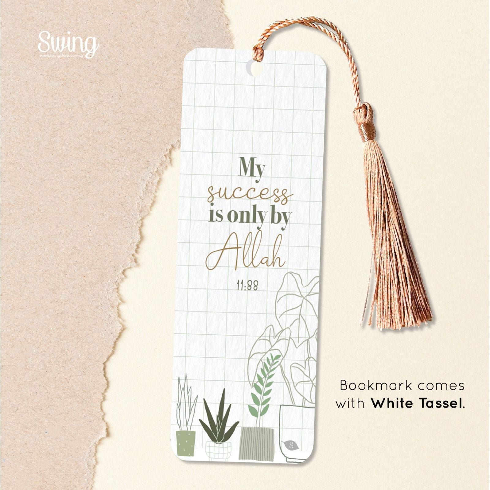 Islamic Bookmark - My Success