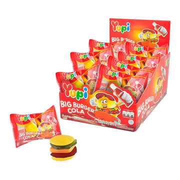Yupi Big Cola Burger 28 grms