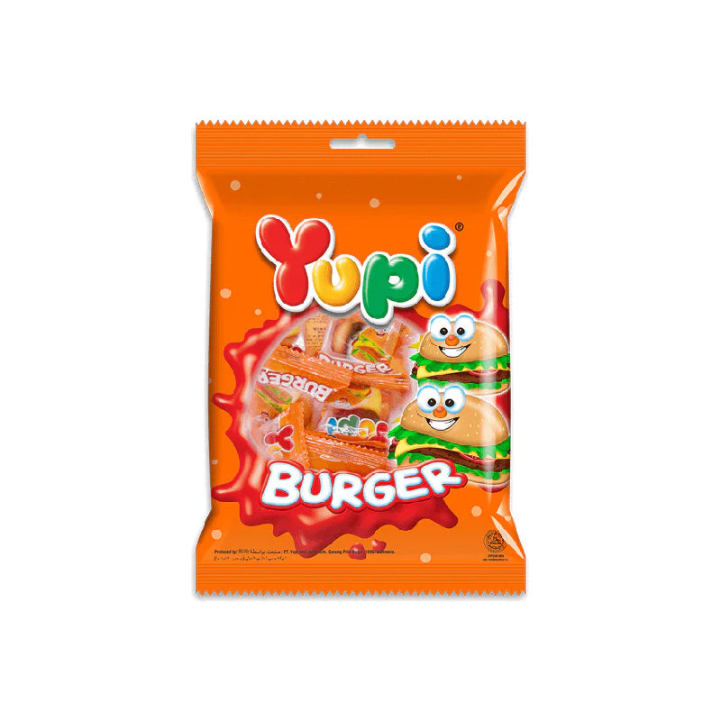 Yupi Burger Lolly Bag