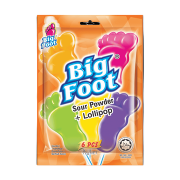 Big Foot Sour Powder + Lollipop