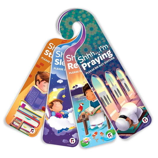 Do Not Disturb Door Hanger Collection (Boys) By Learning Roots