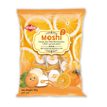 Moshi Jam Filled Marshmallows - Orange