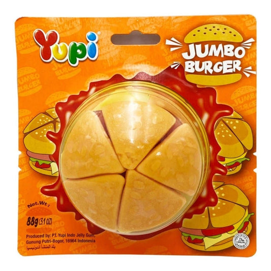 Yupi Jumbo Burger Gummy 88g