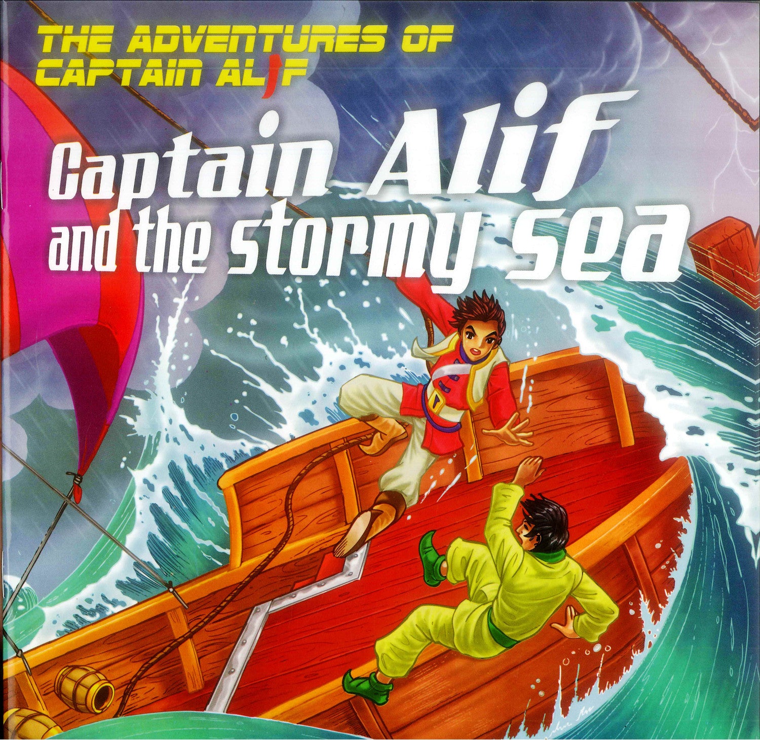 Captain Alif And the Stormy Sea