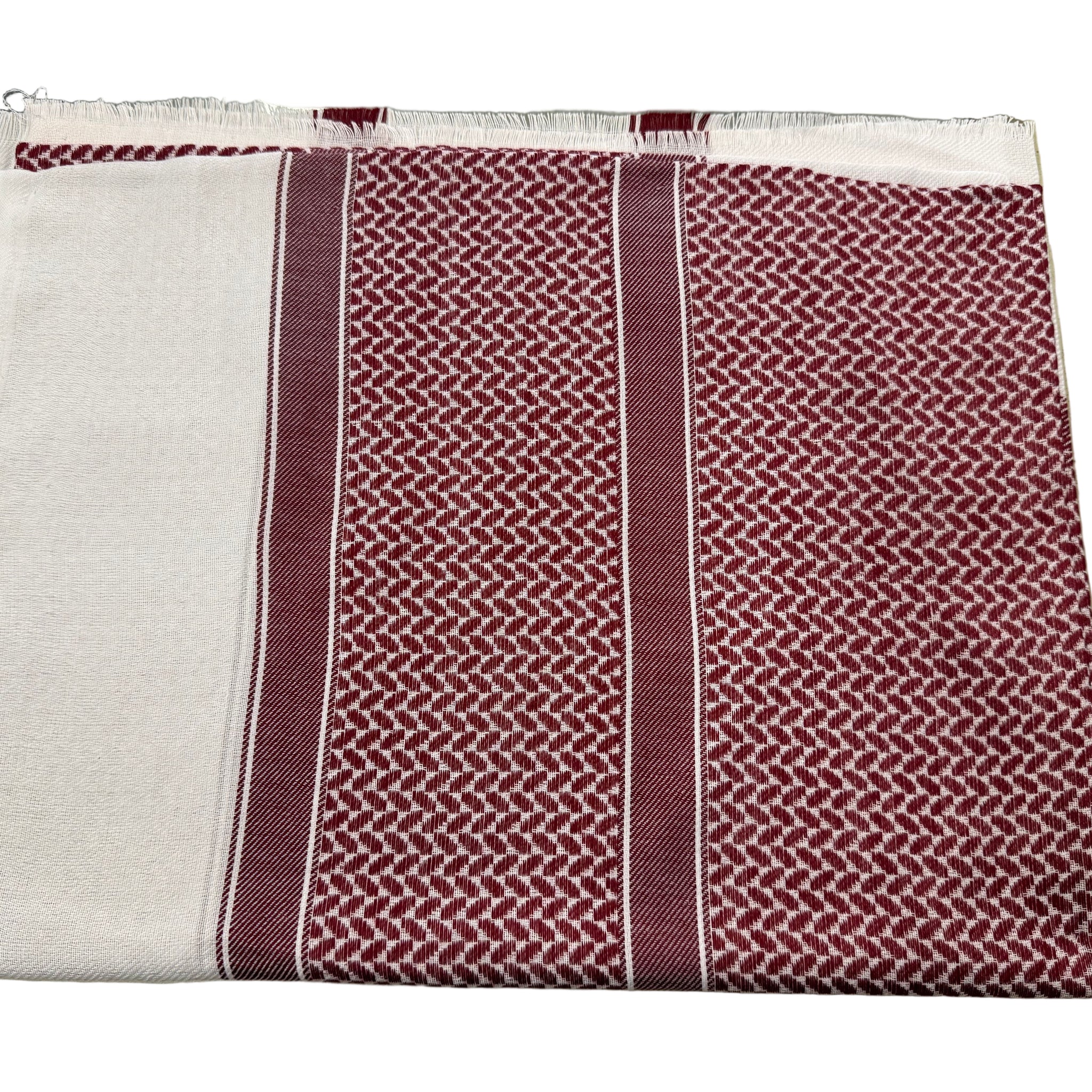 Keffiyeh - Red And White