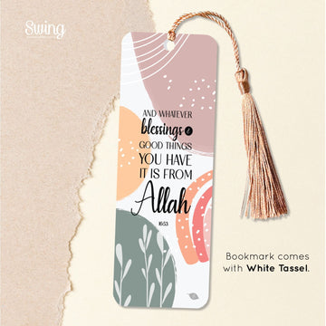 Islamic Bookmark - Blessings